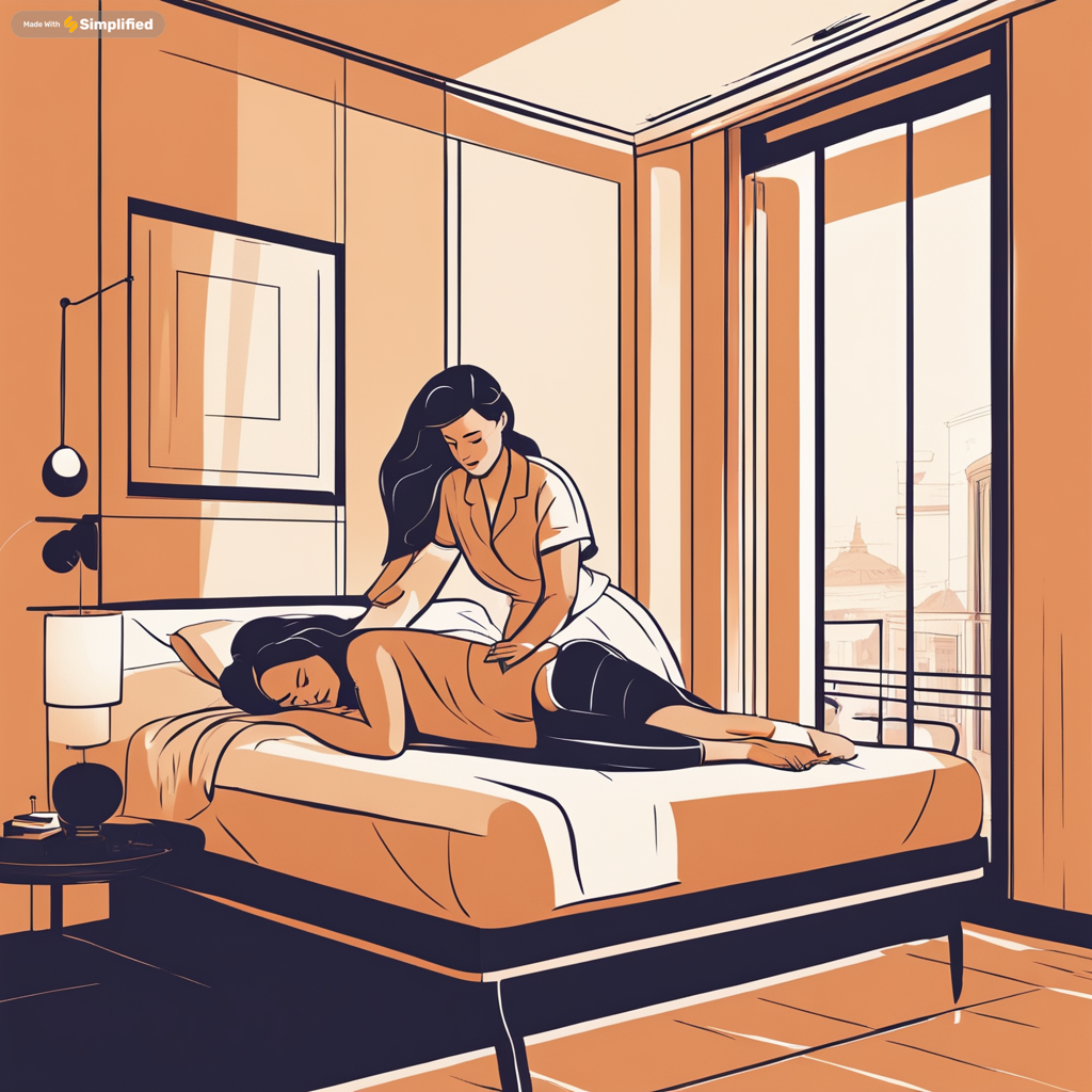 Massage for travelers in Santiago Chile by therapist Sofia