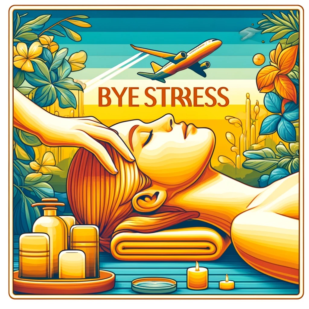 Targeted therapy for traveler stress relief